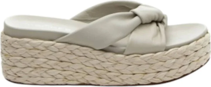 Women's Quail Wedge In Bone Leather