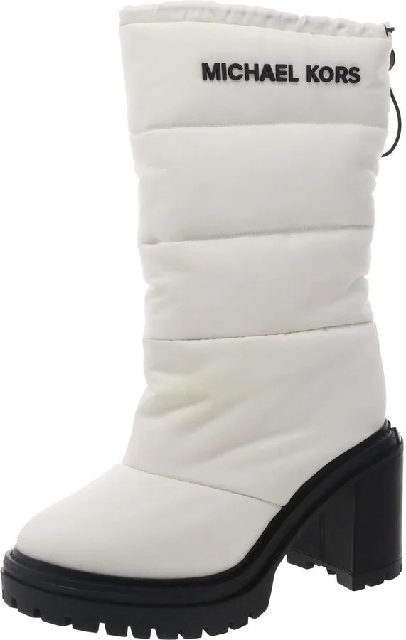 Womens Quilted Manmade Winter & Snow Boots