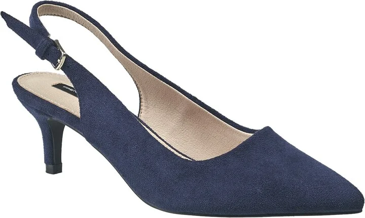 Women's Quinn Suede Kitten Heel