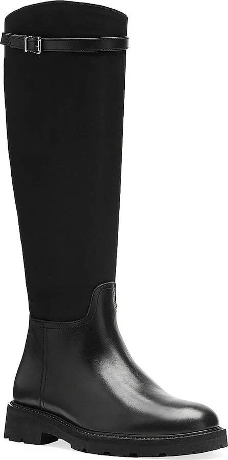Women's Quintin Leather-Nylon Boots - Black - Size 5 - Image 2