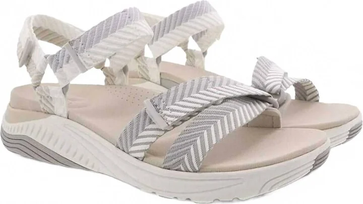 Women's Racquel Casual Sandals In Sand Herringbone