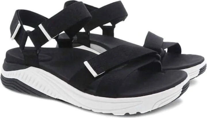 Women's Racquel Sandals In Black