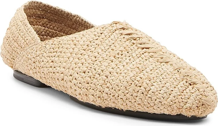 Women's Raffia Palm Slippers - Natural - Size 6.5 - Image 2