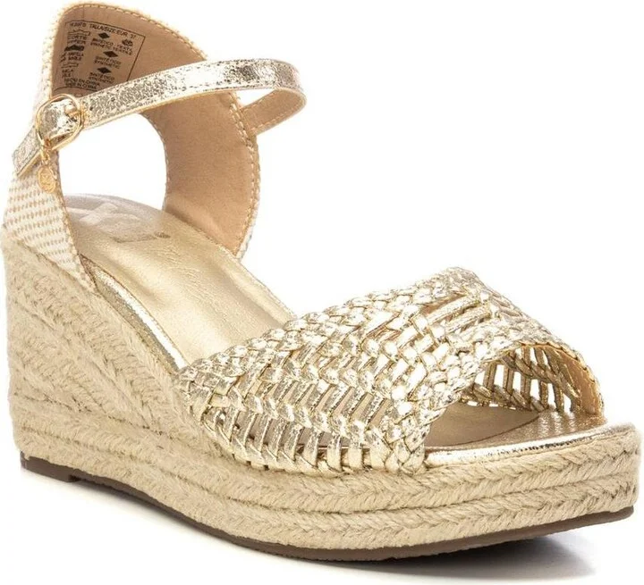 Women's Raffia Wedge Sandals By Xti - Image 6