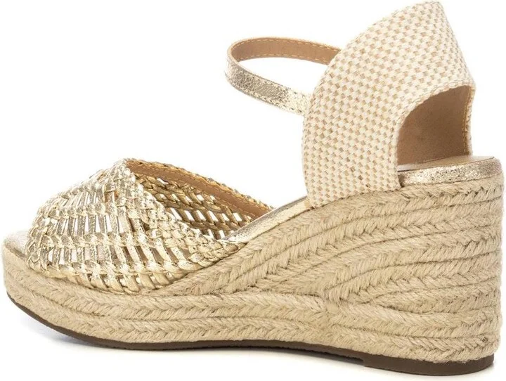 Women's Raffia Wedge Sandals By Xti - Image 8