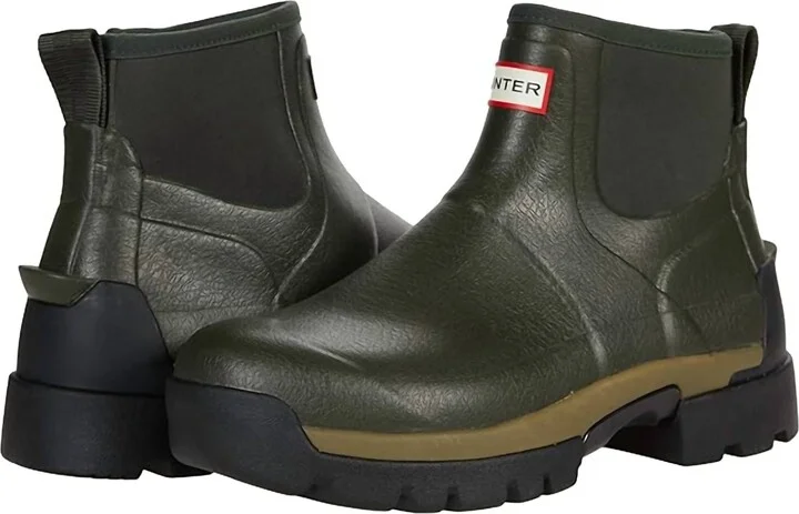 Women's Rain Mid Calf Boots - Medium In Dark Olive