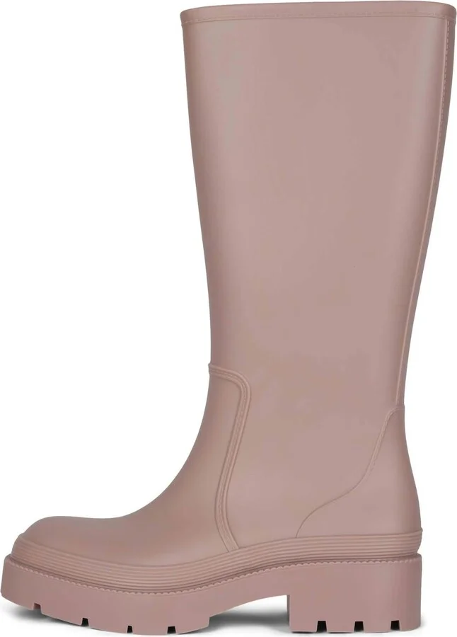 Women's Rain Pour Boot In Beige Matte