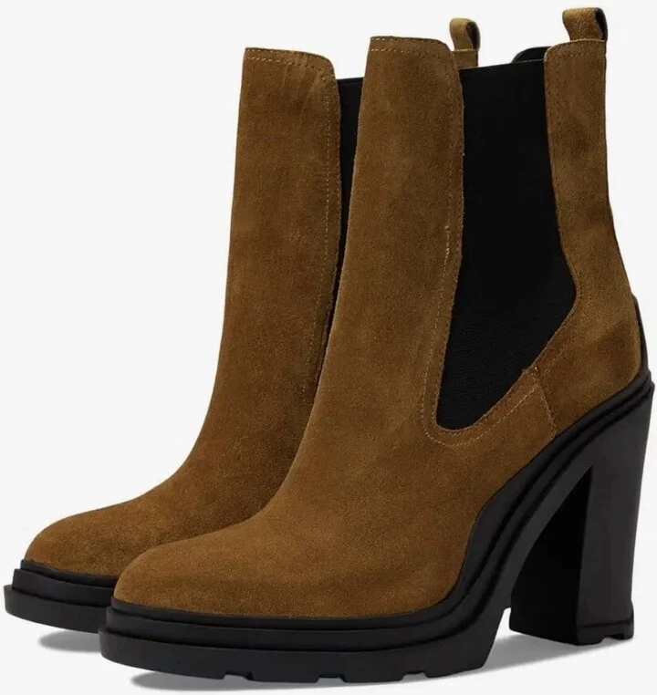 Women's Ramio Platform Ankle Boot In Cognac