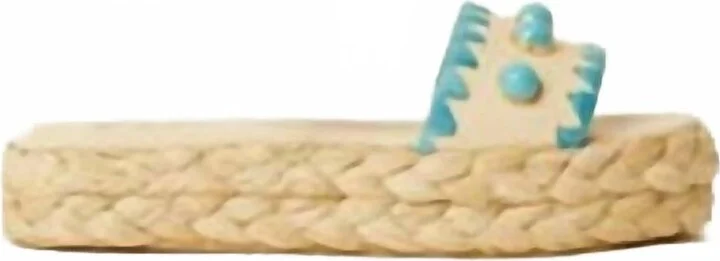Women's Raquel Pearl Espadrille In Turquoise