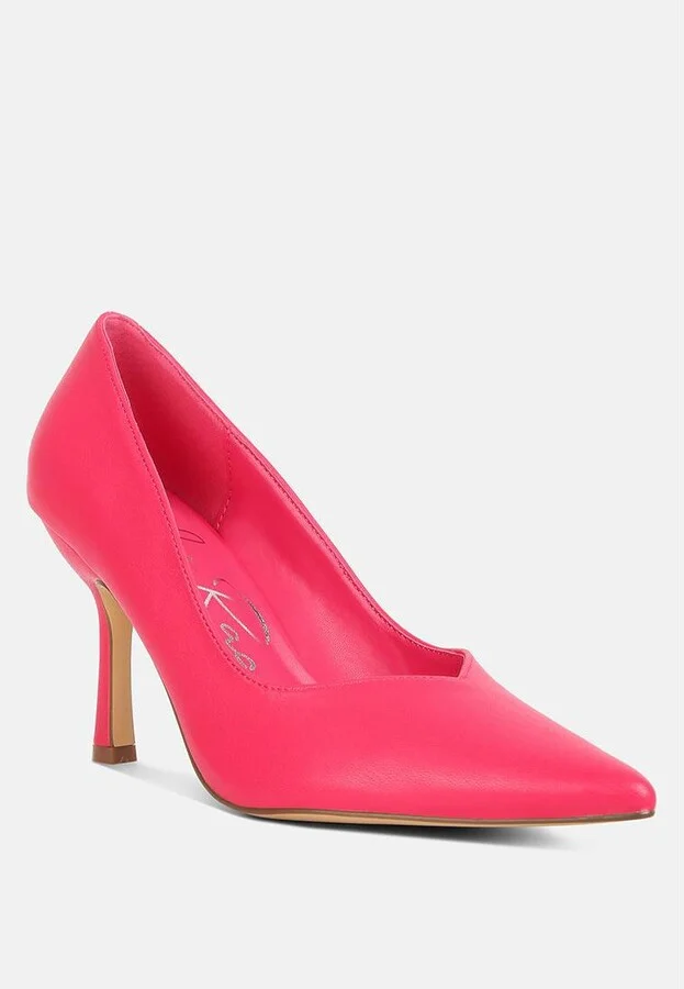 Womens Rarity Point Toe Stiletto Heeled Pumps - Image 2