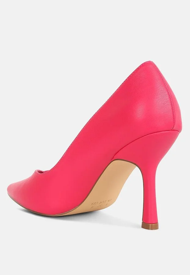 Womens Rarity Point Toe Stiletto Heeled Pumps - Image 3