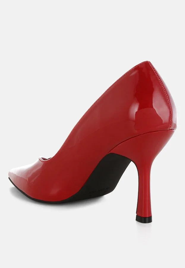 Womens Rarity Point Toe Stiletto Heeled Pumps - Image 7