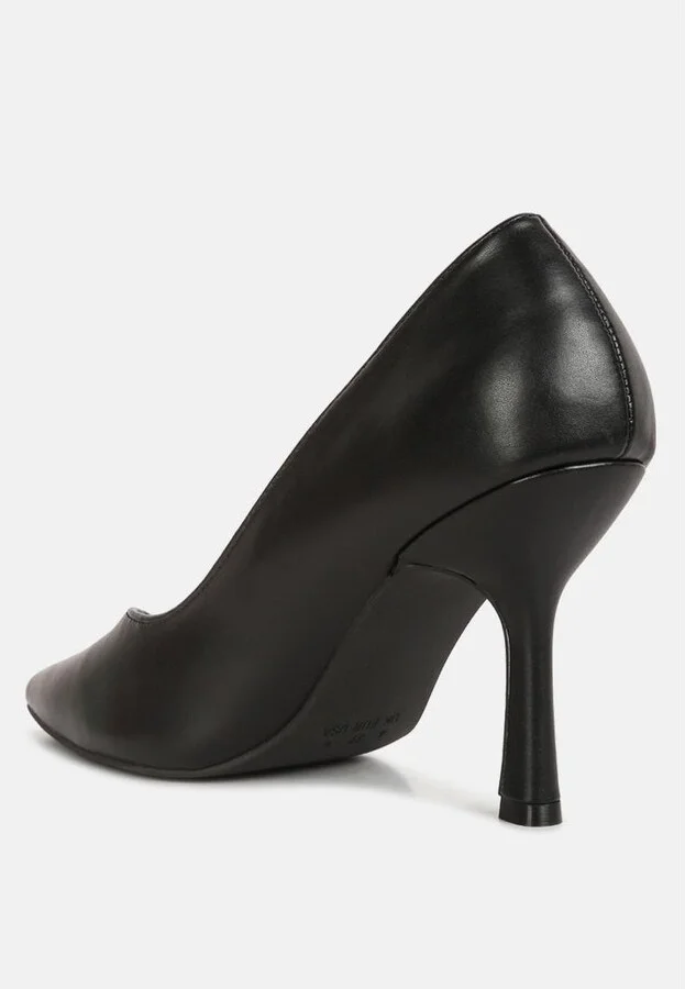 Womens Rarity Point Toe Stiletto Heeled Pumps - Image 9
