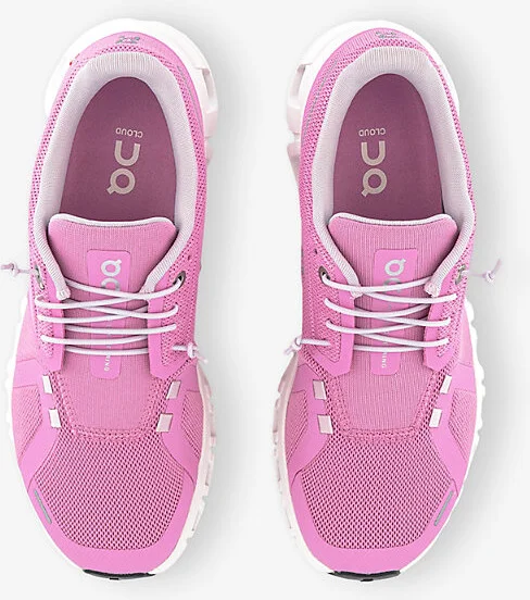 Womens Raspberry White F Cloud 6 Woven Trainers 5.5 - Image 2