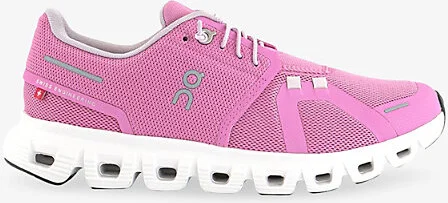 Womens Raspberry White F Cloud 6 Woven Trainers 5.5