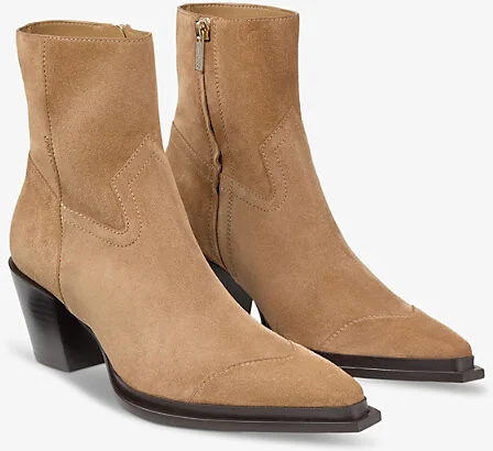 Womens Rattan Cece 60 Suede Heeled Ankle Boots Eur 38/5 Uk Women - Image 2