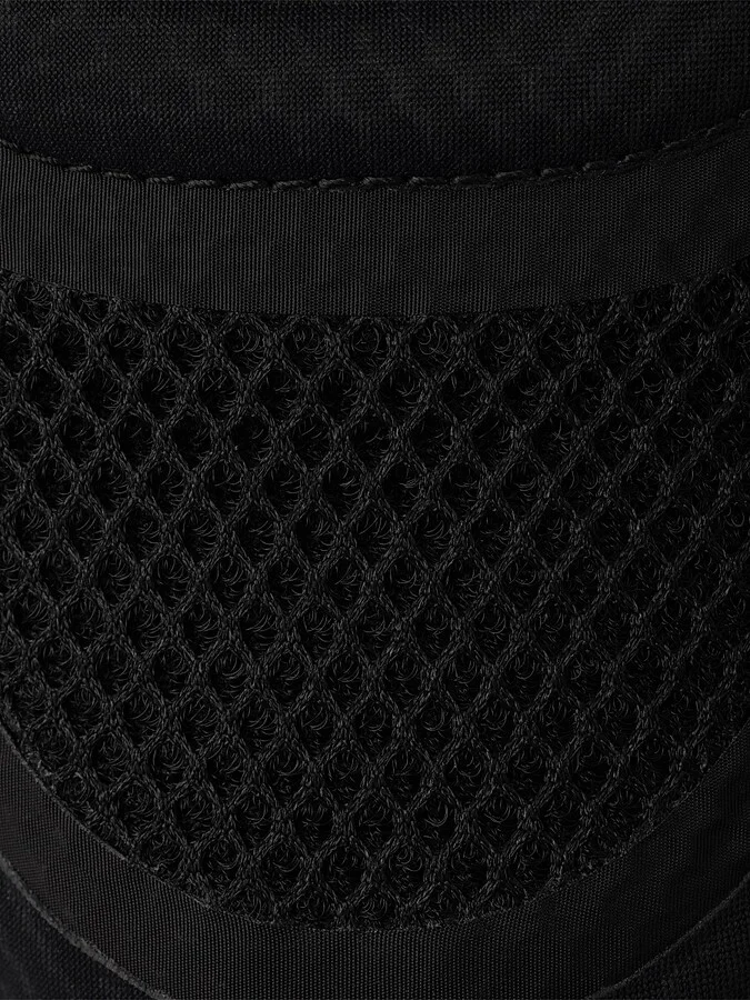 Women's Re-Nylon and Mesh Fabric Sneakers - Black - Size 7 - Image 4