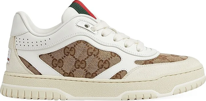 Women's Re-Web Leather Sneakers - Ivory - Size 7