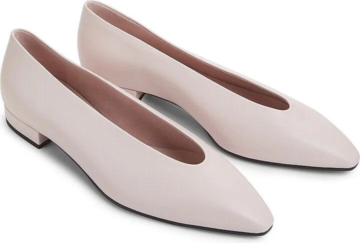 Women's Rebecca Leather Ballet Flats - Whisper Pink - Size 8.5 - Image 2
