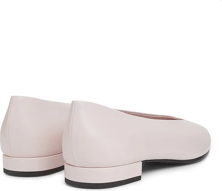 Women's Rebecca Leather Ballet Flats - Whisper Pink - Size 8.5 - Image 3