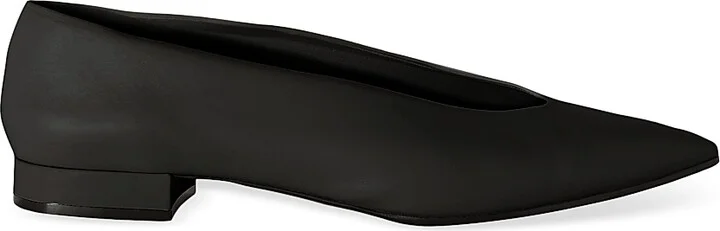 Women's Rebecca Leather Ballet Flats - Whisper Pink - Size 8.5 - Image 10