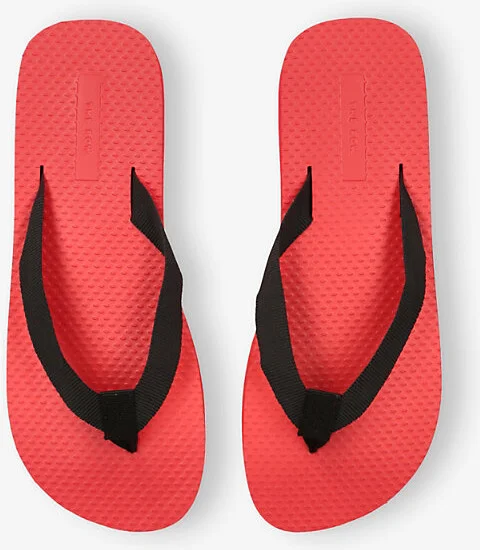 Womens Red Comb Dune Flatform Rubber Sandals Eur 36 / 3 Uk Women - Image 2