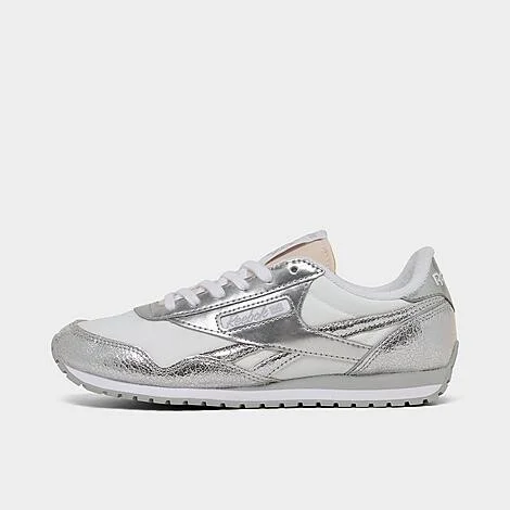 White/Metallic Silver/Grey
