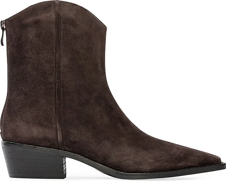 Women's Reed Suede Boots - Brown - Size 5
