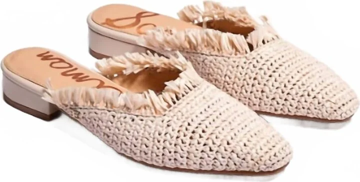 Women's Reeta Mule In Offwhite