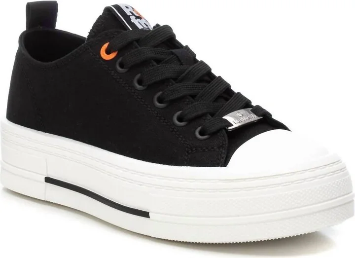Women's Refresh Elevated Lace Sneakers In Black