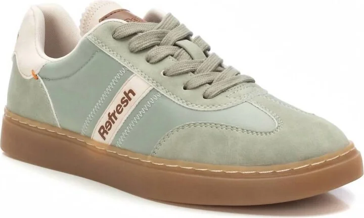 Women's Refresh Lace Sneakers In Kakhi