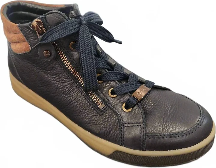 Women's Rei High Navy In Blue Calf