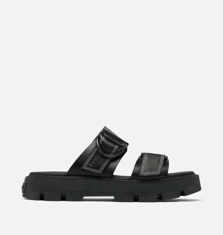 Women's Rein Slide Sandal In Black