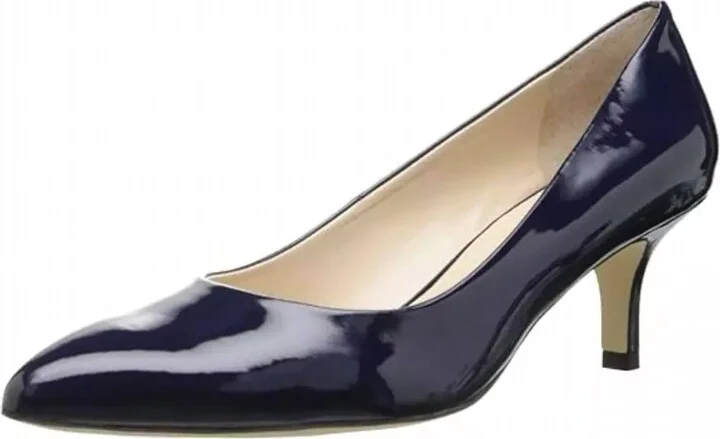 Women's Rema Heeled Sandal In Black Patent