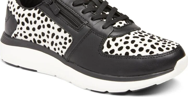 Women's Remi Spot Casual Sneaker In Black