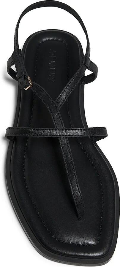 Women's Remly Strappy Leather Sandals - Black - Size 7 - Image 4