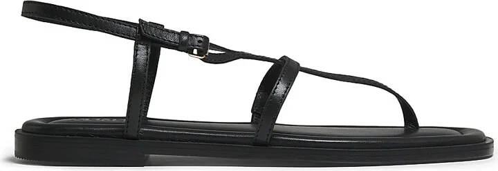 Women's Remly Strappy Leather Sandals - Black - Size 7