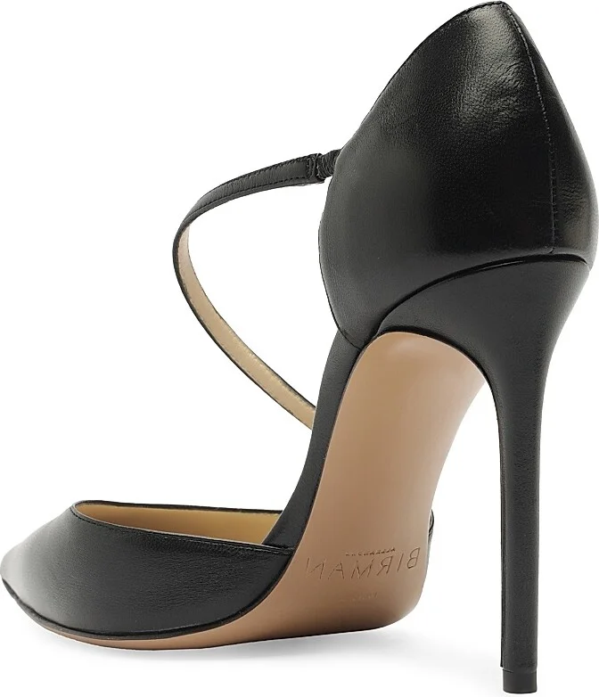 Women's Renee 100MM Leather Pumps - Black - Size 5 - Image 4