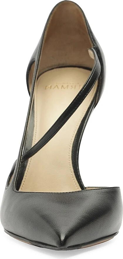 Women's Renee 100MM Leather Pumps - Black - Size 5 - Image 7