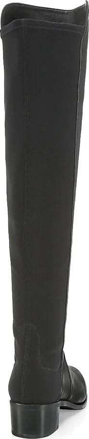 Women's Reserve Leather Over-The-Knee Boots - Black - Size 5 - Image 3