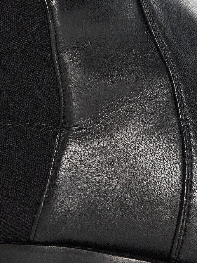 Women's Reserve Leather Over-The-Knee Boots - Black - Size 5 - Image 5