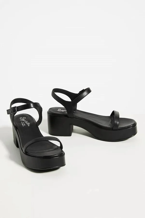 Women's Rest Assured Leather Sandal In Black