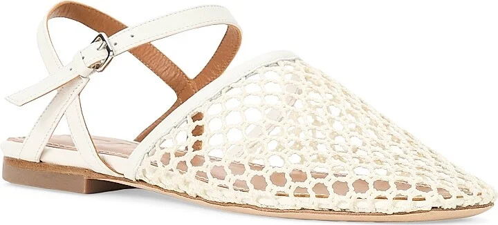 Women's Rete Paper Net Sandals - Black Netting - Size 5 - Image 7