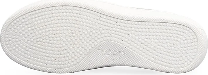 Women's Retro Court Leather Low-Top Sneakers - White - Size 7 - Image 3