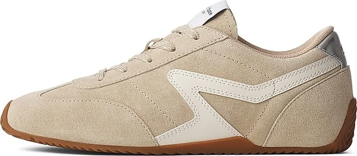 Women's Retro Runner Slim Ultra Suede Sneakers - Macadamia Suede - Size 5