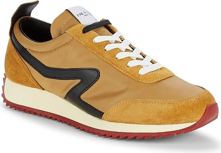 Women's Retro Runner Sneakers - Black - Size 5 - Image 6