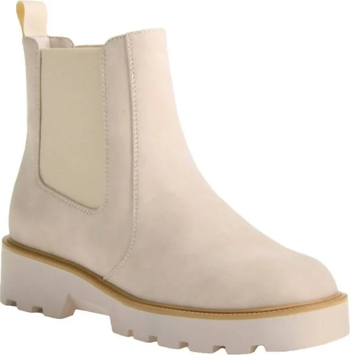 Women's Rev Double Gore Bootie In Beige