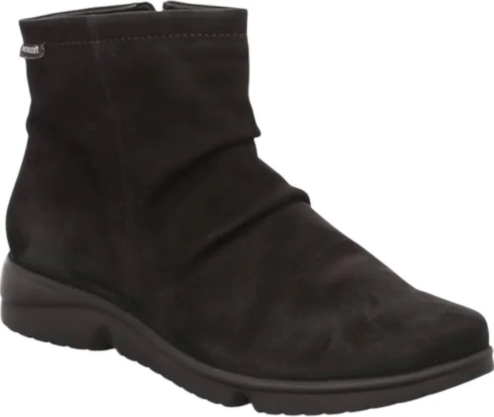 Women's Rezia Ankle Boots In Black Bucksoft