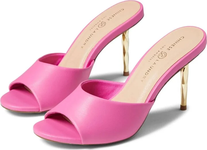 Women's Rhonda Dress Heels In Fuchsia Smooth