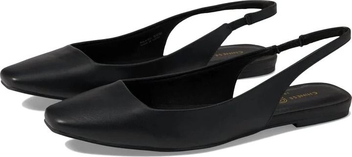 Women's Rhyme Time Flat Shoes - Medium In Black